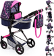 Wózek dla lalki Bayer Design Combi Neo Vario 18417AA Granatowy (4003336184174) - obraz 12