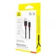 Кабель Baseus Dura Series Cable USB to Type-C 60W 1m P10377802U01-01 Black-Red - зображення 2