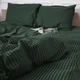 Комплект постельного белья Mirson Бязь 17-0612 Stripe Emerald 200х220 см (2200008201746) - изображение 5