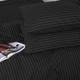 Простирадло на гумці MirSon Ranforce Elite 17-0611 Stripe Black 120 х 190 см (2200008200268) - зображення 2
