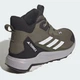 Женские демисезонные ботинки низкие для треккинга Adidas Terrex Anylander Mid W JQ9960 38.5 (5.5UK) 24 см Olistr/Dshgry/Ngtcar (4067907398810) - изображение 3