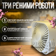 Портативний вентилятор з живленням від USB A031 Мармуровий - зображення 6