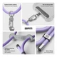 Ремешок для смартфона ArmorStandart Silicone Rope Titanium Violet with Grey holder (ARM76274) - изображение 3