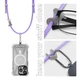 Ремешок для смартфона ArmorStandart Silicone Rope Titanium Violet with Grey holder (ARM76274) - изображение 5