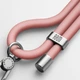 Ремешок для смартфона ArmorStandart Silicone Rope Titanium Pink with Grey holder (ARM76275) - изображение 1