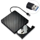 Внешний USB 3.0 DVD CD Тонкий оптический привод для чтения компакт дисков плеер ДВД проигрыватель - изображение 4