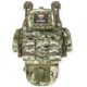 Армейская тактическая плитоноска ARTEX с быстрым сбросом Cordura 1000D мультикам - изображение 2
