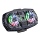 Кулер для телефону HOCO GM36 Mustango mobile phone dual cooler, 4.5-7", 54-86mm, 4500rpm, Type-C, black - зображення 4