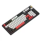 Клавіатура T-Wolf T70, ігрова, LED, Red Switch, Type-C, 2.4GHz, BT5.1, 2000mAh, 6-8h, чорний, червоний - зображення 4