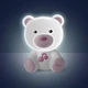 Игрушка-ночник музыкальная Chicco Медвежонок Dreamlight Розовая (8058664111381) - изображение 3