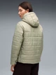 Куртка демисезонная короткая с капюшоном женская Puma WarmCELL Outerwear Essentials 68523182 S Lux Army (4069157415088) - изображение 2