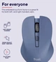 Миша бездротова Trust Mydo Silent Wireless Blue (25041) - зображення 6