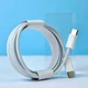 Кабель для зарядки USB Apple Type-C to Type-C 2m White Data Cable Apple Premium quality Orig Series Charge Cable - изображение 2