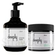 Набор для стимуляции роста и восстановления волос Deeply: Шампунь Deeply Anti Hair Loss Shampoo 250мл + Восстанавливающая маска Deeply Restoring Hair Mask 300мл для возвращения блеска и мягкости - изображение 1