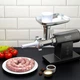 Мясорубка электрическая Magio MG-271 2600 Вт серая - изображение 3