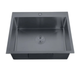 Мийка Zerix ZH5045-215 Nano-Black (3.0/0.8) з нерж. сталі (MX1580) - зображення 1