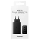 Мережевий зарядний пристрій Samsung 65W Power Adapter Trio (w/o cable) Black (EP-T6530NBEGRU) - зображення 4