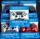 Проводной джойстик Doubleshock 4 PS4 с вибрацией и эргономичным дизайном - изображение 3