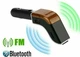 FM модулятор с Bluetooth H7BT универсальный трансмиттер v3.0 + edr частота 20 Гц-20 КГц - изображение 1