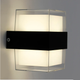 Светодиодный светильник бра Esllse VALO 9W 720Лм 4000К S-105×95×135-BLACK/CLEAR-220- IP54 - изображение 1