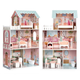 Drewniany domek dla lalek Ecotoys Barbie z zestawem mebli (D8112) (5905817000197) - obraz 2