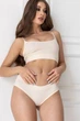 Комплект нижнего белья топ и трусики-слипы Totalfit T50 Бежевый 2XL (SET2W-Q32) - изображение 8