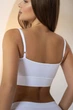 Комплект нижнего белья топ и трусики-слипы Totalfit T50 Белый M (SET2W-Q11) - изображение 8