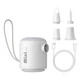 Портативний насос Baseus PocketGo Portable Air Pump white - зображення 6
