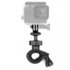Крепление на вел руль для экшн-камер GoPro Hero DJI Action Insta360 Ace SJCAM EKEN и 1/4″, держатель 18–28 мм с шарнирной головкой (32692) - изображение 1