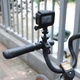 Крепление на вел руль для экшн-камер GoPro Hero DJI Action Insta360 Ace SJCAM EKEN и 1/4″, держатель 18–28 мм с шарнирной головкой (32692) - изображение 4