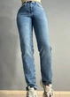 Джинсы женские Its Basic 3137 SLIM FIT базовые по фигуре 42 синие - изображение 7