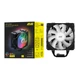 Процесорний кулер 2E GAMING Air Cool ACN120B-ARGB, LGA1851, 1700, 1200, 115x, 1366, AM5, AM4, AM3, AM3+, 4pin PWM, 3pin +5VARGB, TDP 180W - зображення 13