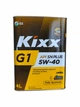 Моторное масло KIXX G1 SN PLUS 5W-40 4л - изображение 1