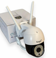 Уличная камера для наружного видеонаблюдения с записью TY TUYA Wifi Smart Camera C18 беспроводная белая (6525) - изображение 1