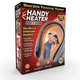 Портативный мини-обогреватель для шеи Handy Heater 4в1 серый (7726) - изображение 3