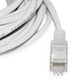 Інтернет кабель LAN провід для роутера 5м патч корд-кабель RJ-45 білий (5703) - зображення 4