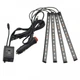 RGB лента-подсветка UKC для салона авто с микрофоном 12х4 LED (5586) - изображение 1