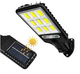 Ліхтар вуличний на стовп Sensor Street Lamp JY-616-5 із сонячною панеллю (6938) - зображення 3