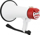 Переносной громкоговоритель Мегафон UKC Megaphone ER 55 покрытие 1000 м Белый, Рупорный громкоговоритель - изображение 4