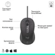 Мышка Logitech Signature M520 for Business USB-C Graphite (910-007511) - изображение 6