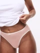 Набір жіночих бавовняних трусиків Marks&Spencer High legs 8(36) 5 шт bright orange 0129 - зображення 3
