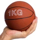 Медбол м'яч для фітнесу та кросфіту (медичний м'яч слембол) OSPORT Lite 1 кг (MS 4129-1) - зображення 1