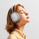 Наушники HOCO Happiness ANC noise reduction BT headphones W55 Plus |BT5.4, 65-90h, AUX/TF| Серебристые - изображение 5