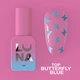 Топ для гель-лаку LUNA Top Butterfly Blue 13ml - зображення 2