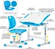 Комплект Evo-Kids стол + стул Evo-06 Plus Blue (Evo-06 Plus BL) - изображение 3