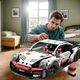 Конструктор суперкар машина порше технік машинка Porsche 911 на 1266 деталей в масштабі авто 1:14 машинка порш Білий на пульті керування з мотором та акумулятором - зображення 7