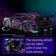 Конструктор суперкар машина порше технік машинка Porsche 911 CYBERPUNK на 1116 деталей в масштабі авто 1:14 машинка порш Кіберпанк - изображение 2