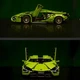 Конструктор суперкар машина ламборджині технік машинка Lamborghini на 1314 деталей в масштабі авто 1:14 машинка ламборгіні зелена - зображення 5