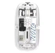 Мышь T-WOLF X11 беспроводная, бесшумная с аккумулятором 2,4G+Bluetooth White - изображение 1