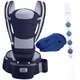 Хипсит Эрго-рюкзак Baby Carrier переноска 6 в 1 и Прорезыватель для зубов динозавр з держателем Синий v-13023 - изображение 1